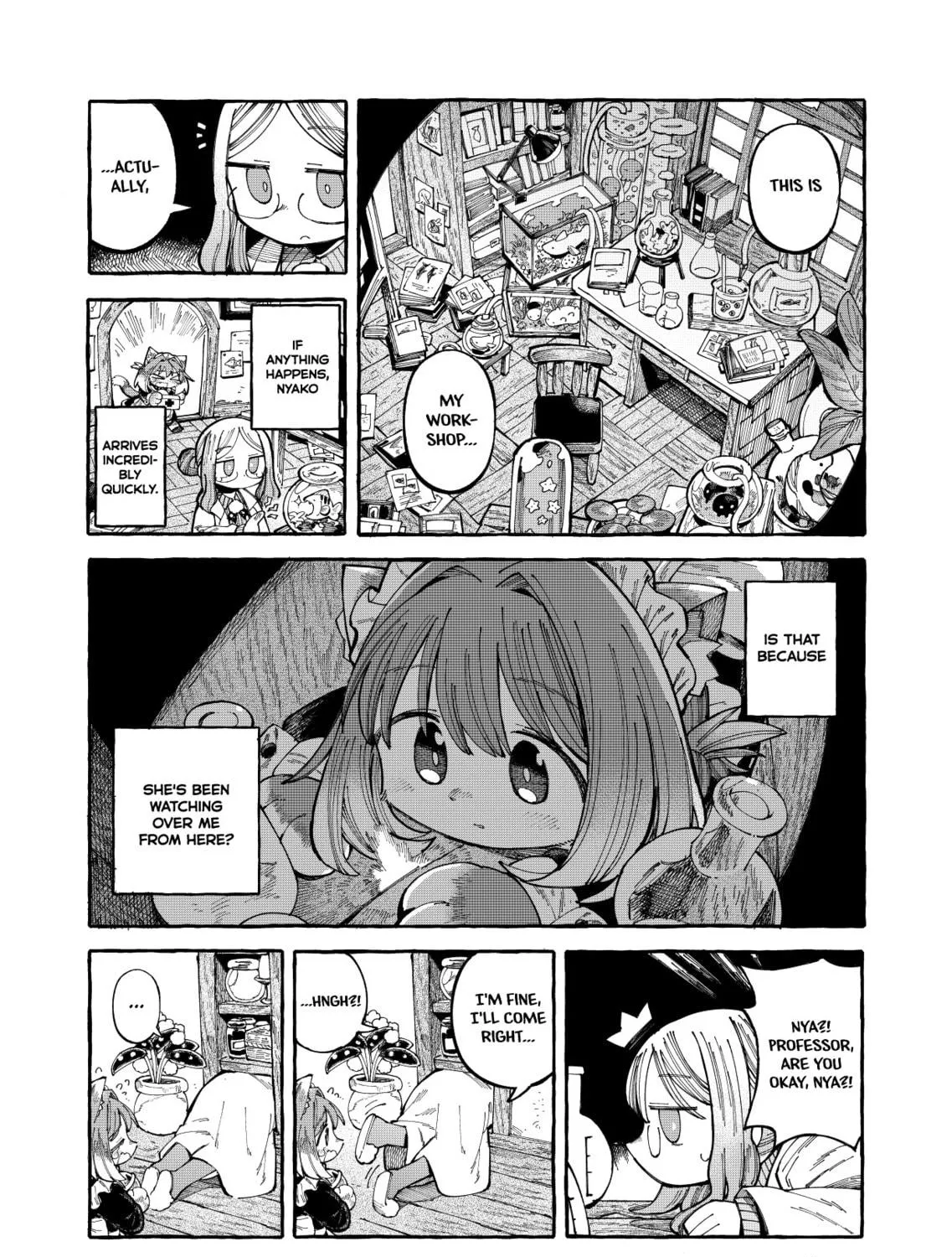 Read Nyako to Hakase chapter 8 image 4 on Lezhin
