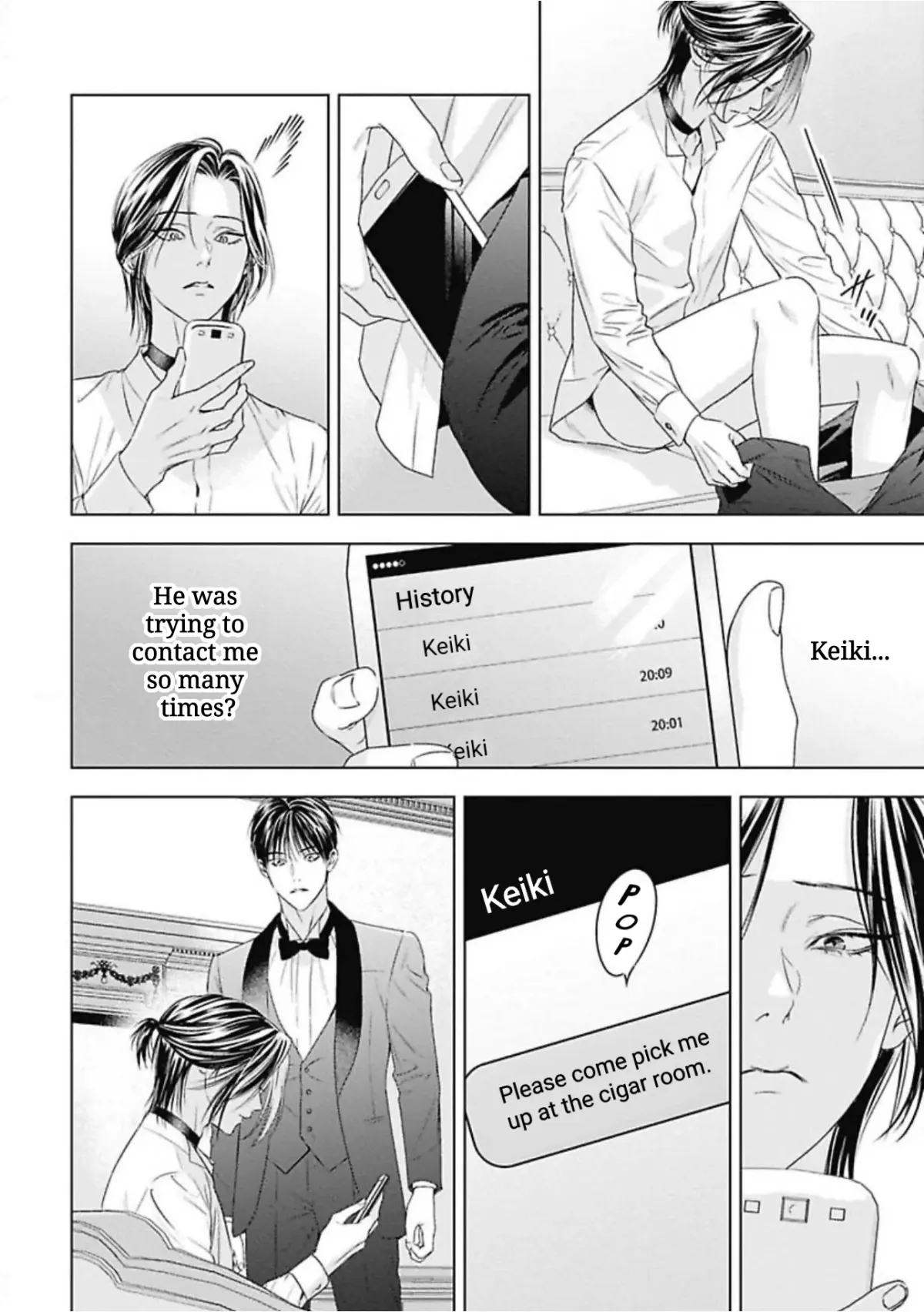 Read Ω no Kashoku chapter 4 image 4 on Lezhin