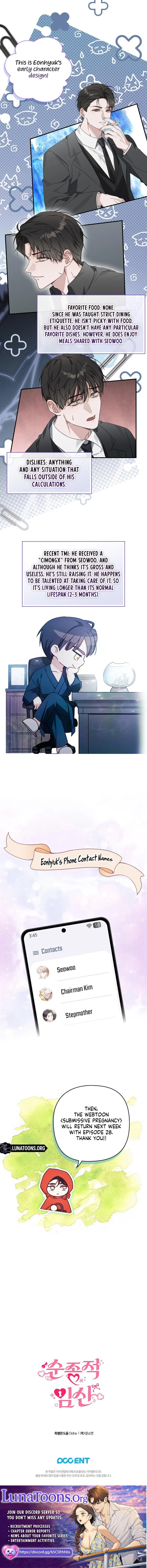 Read Obedient Pregnancy chapter 27.1 image 1 on Lezhin