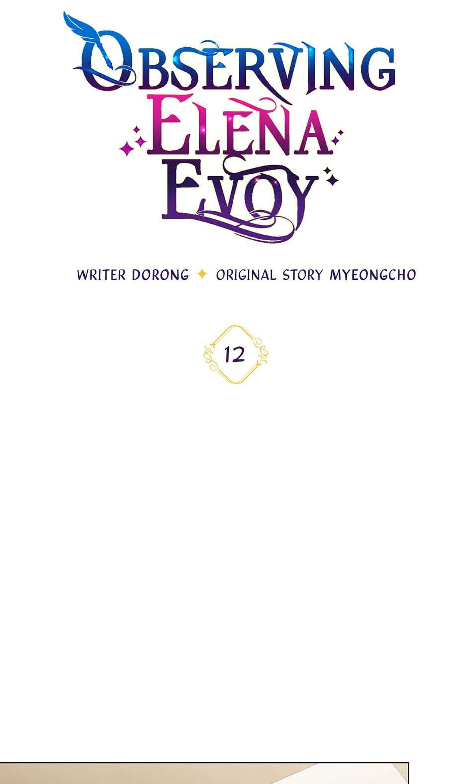 Read Observing Elena Evoy chapter 12 image 35 on Lezhin