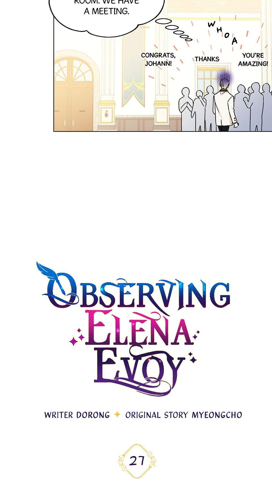 Read Observing Elena Evoy chapter 27 image 16 on Lezhin