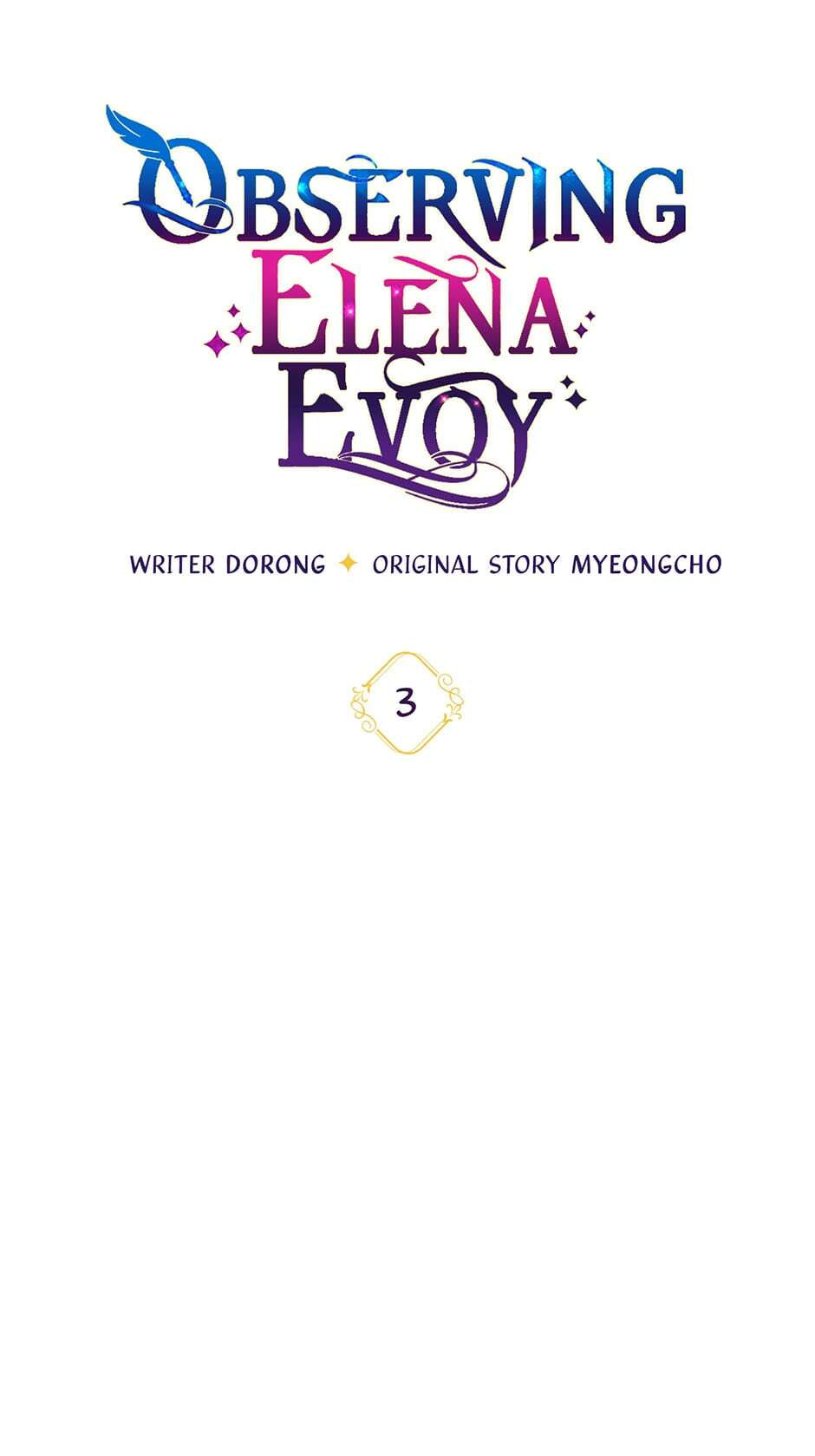 Read Observing Elena Evoy chapter 3 image 4 on Lezhin