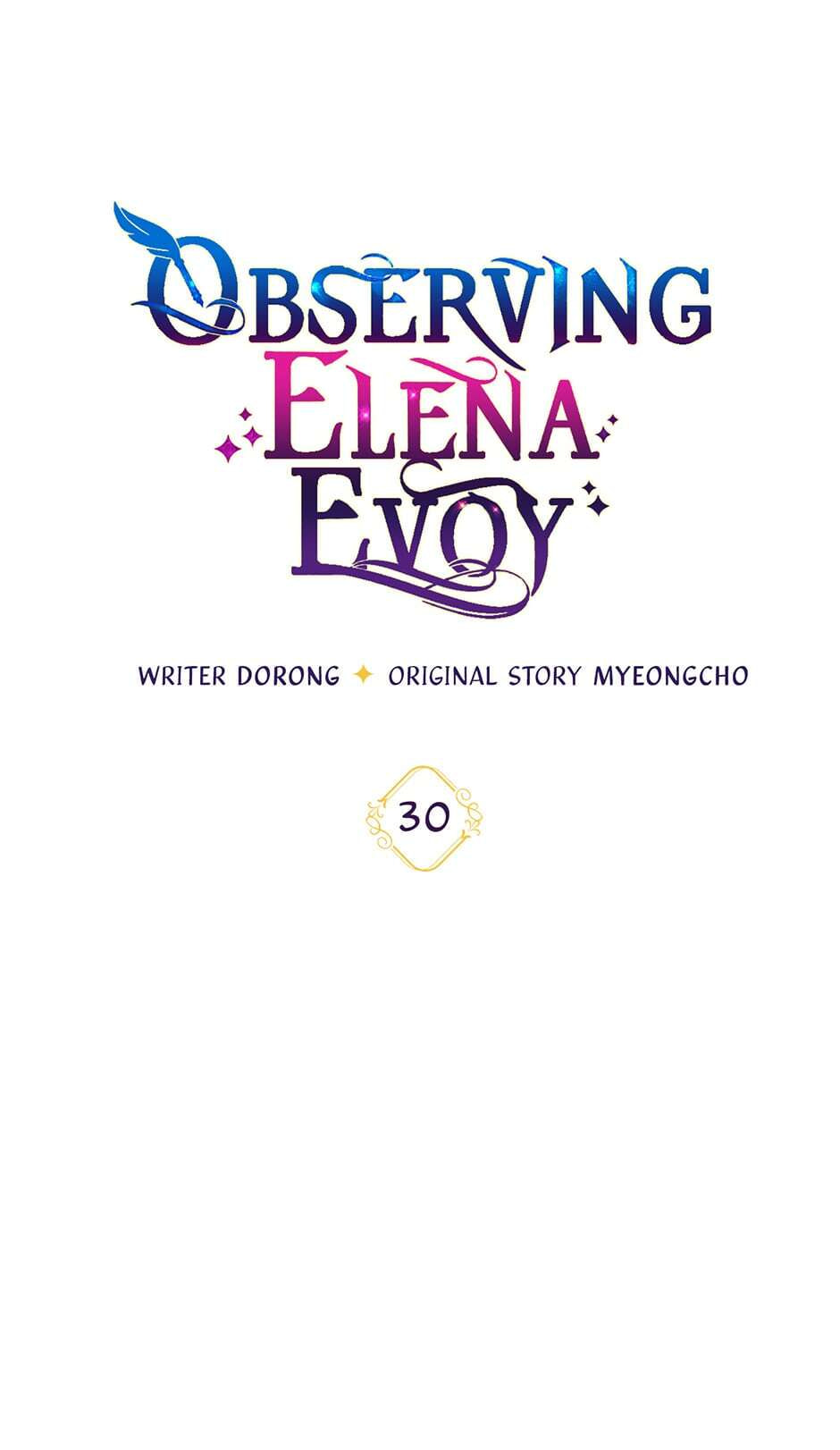 Read Observing Elena Evoy chapter 30 image 45 on Lezhin