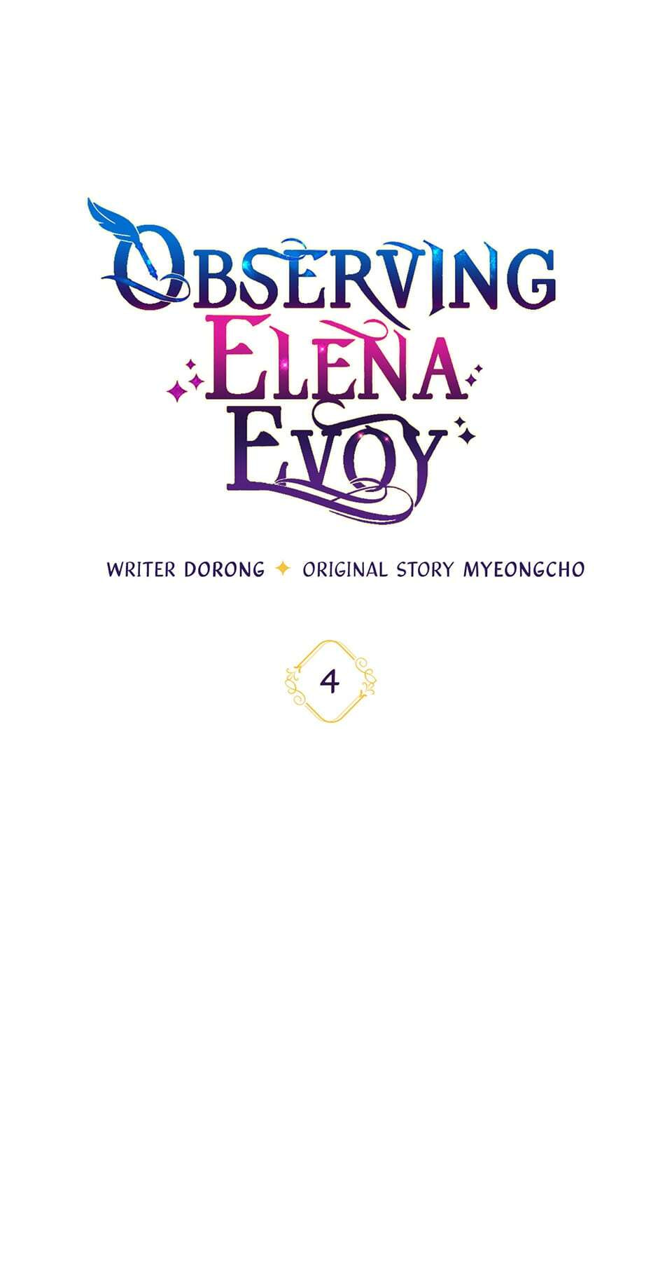 Read Observing Elena Evoy chapter 4 image 5 on Lezhin