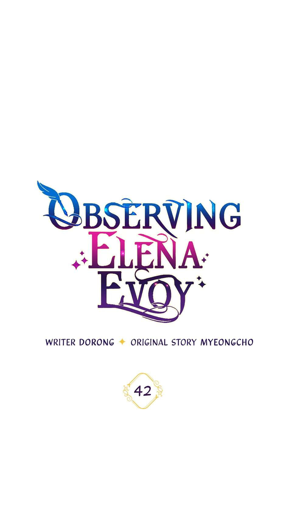 Read Observing Elena Evoy chapter 42 image 4 on Lezhin
