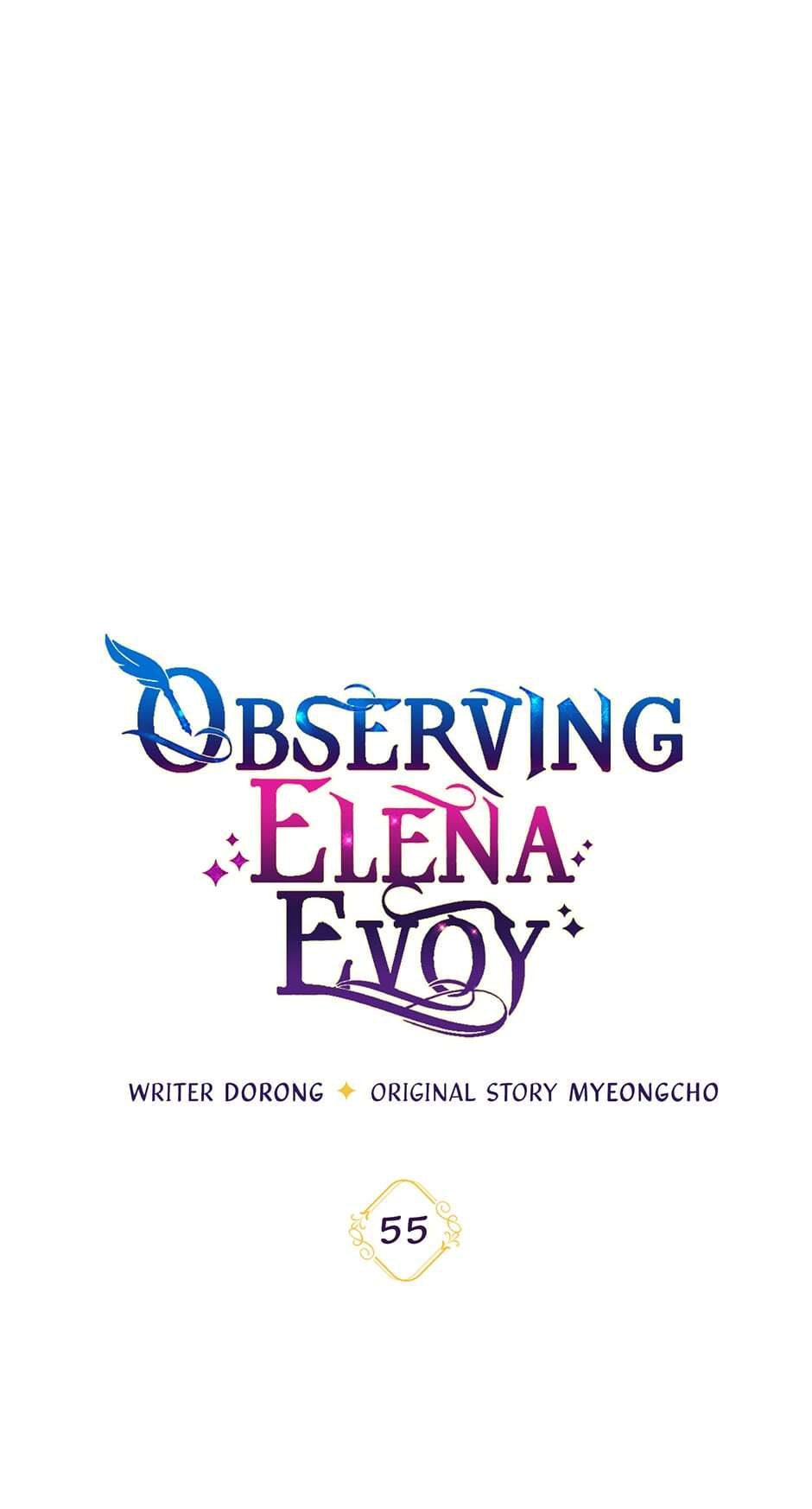 Read Observing Elena Evoy chapter 55 image 55 on Lezhin
