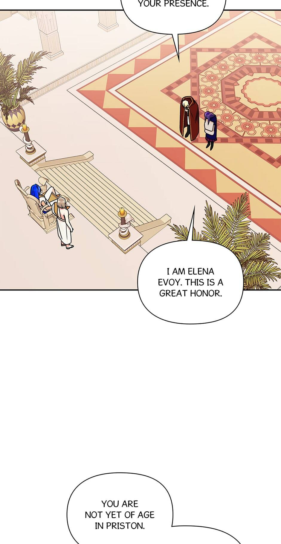 Read Observing Elena Evoy chapter 61 image 3 on Lezhin