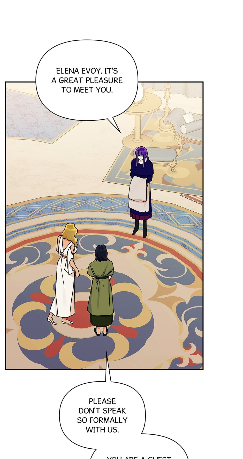 Read Observing Elena Evoy chapter 61 image 9 on Lezhin