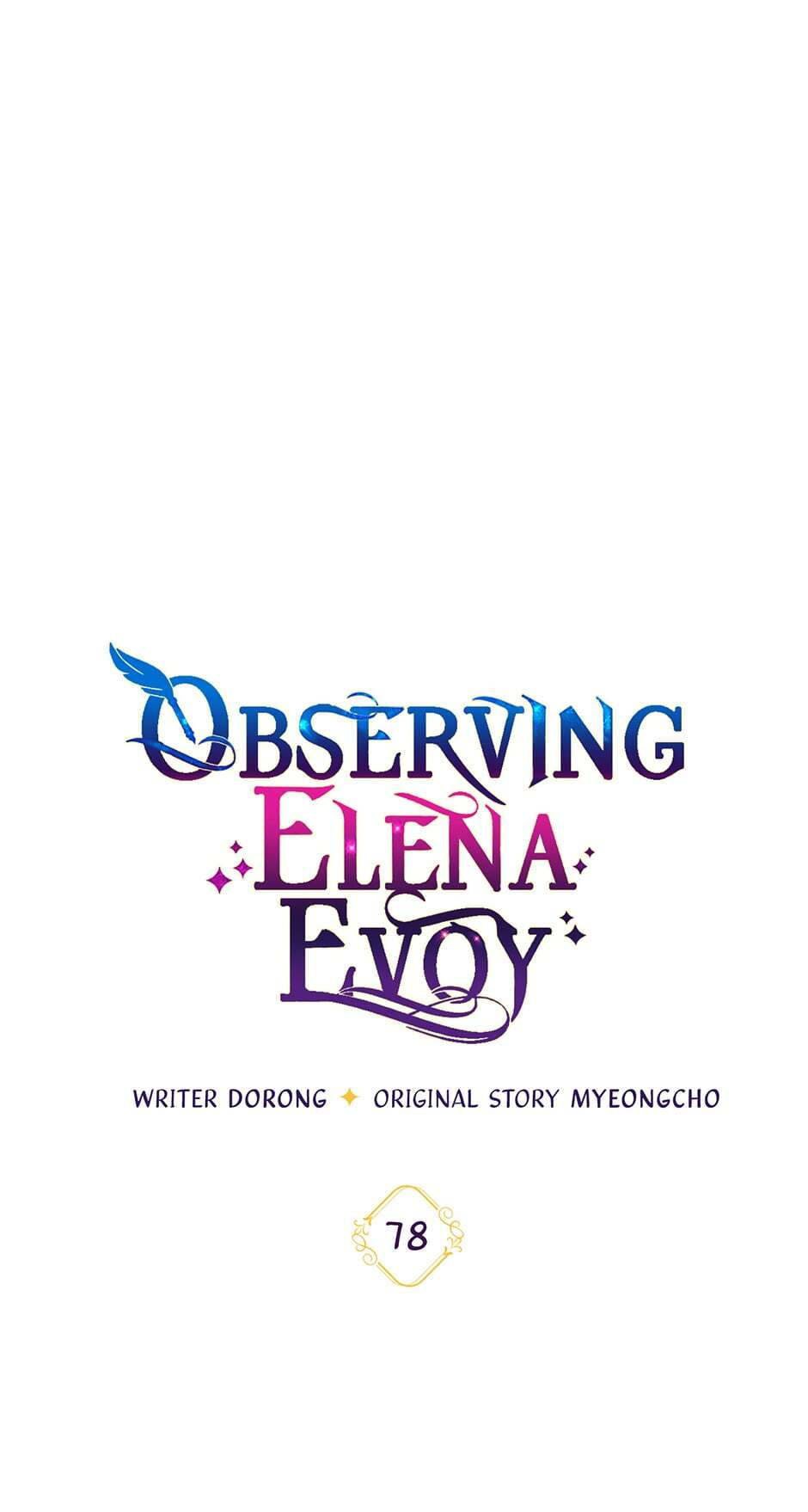 Read Observing Elena Evoy chapter 78 image 14 on Lezhin
