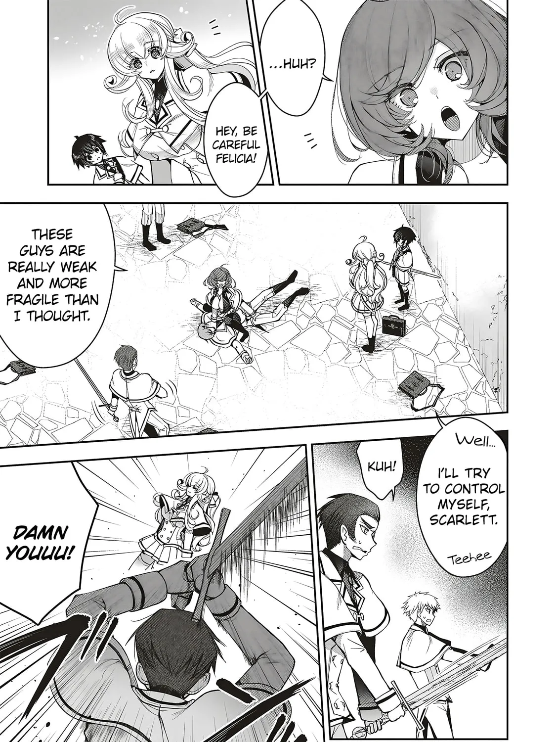 Ochikobore Yuusha to Rikka no Majo Chapter 3 page 43 - 