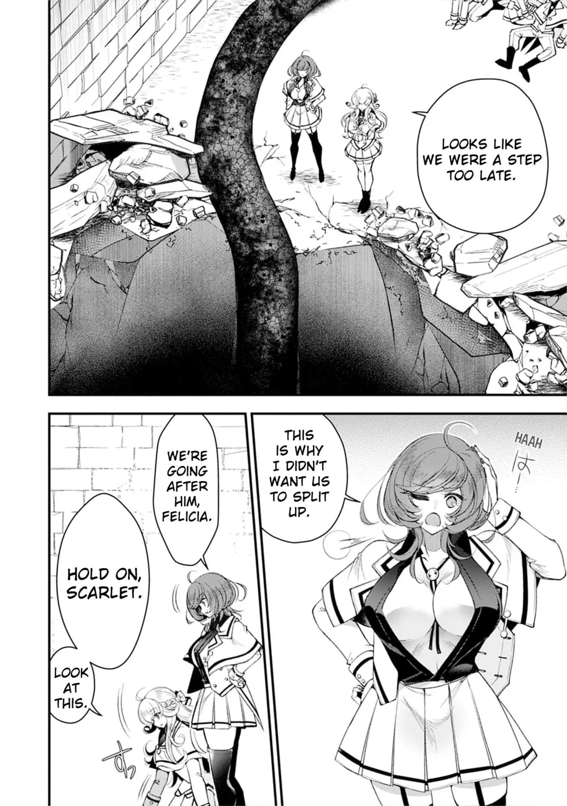 Ochikobore Yuusha to Rikka no Majo Chapter 6 page 28 - 