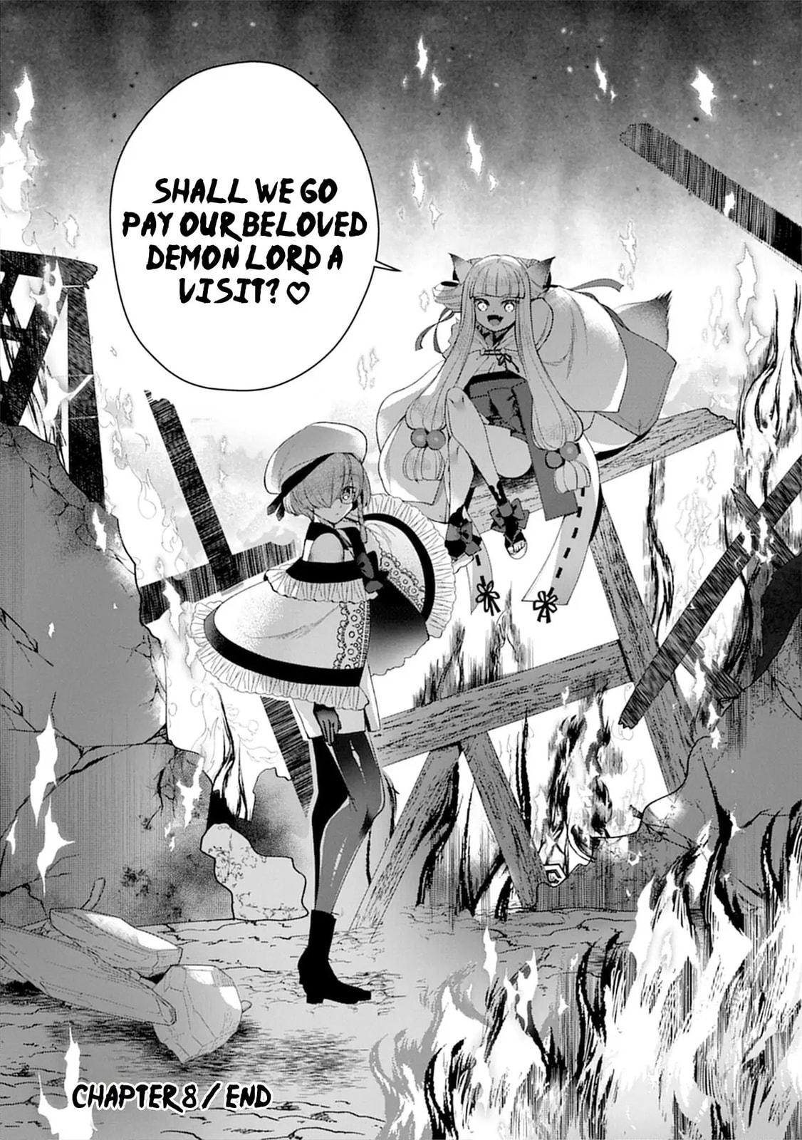 Ochikobore Yuusha to Rikka no Majo Chapter 8 page 28 - 