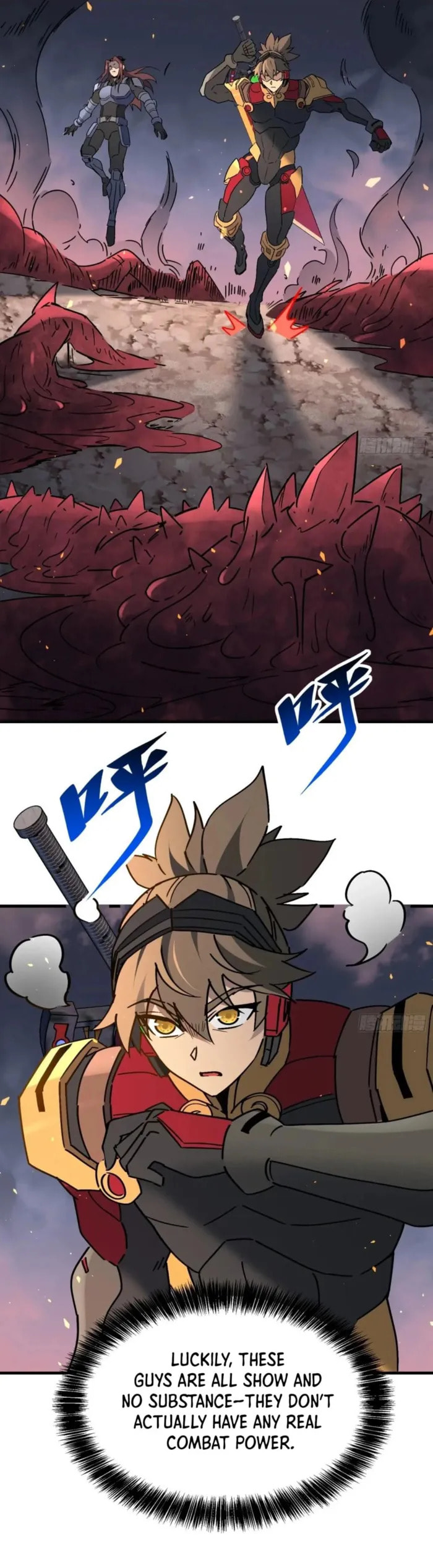 Ode to Humanity: Earthlings, Rise! (Colored) Chapter 309 page 18 - 