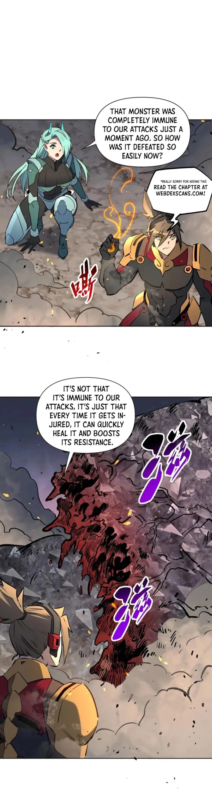 Ode to Humanity: Earthlings, Rise! (Colored) Chapter 312 page 15 - 