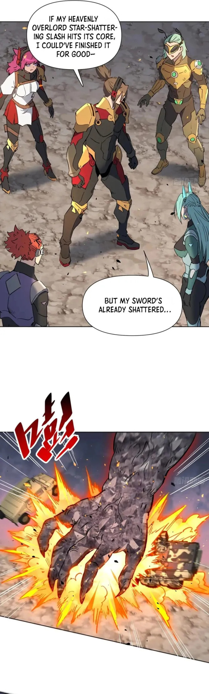 Ode to Humanity: Earthlings, Rise! (Colored) Chapter 312 page 19 - 