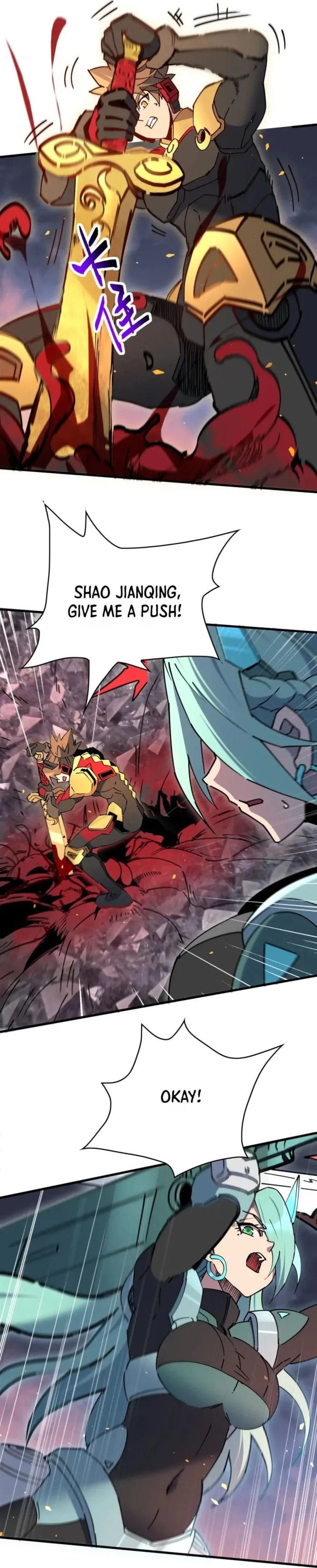 Ode to Humanity: Earthlings, Rise! (Colored) Chapter 313 page 16 - 
