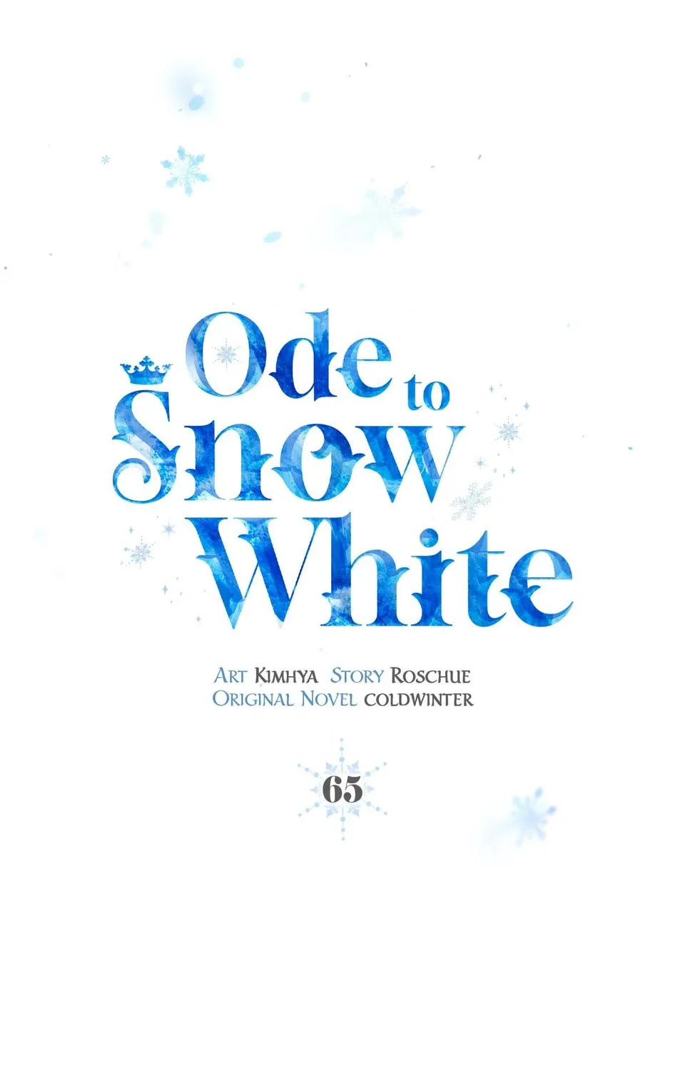 Read Ode to Snow White chapter 65 image 66 on Lezhin