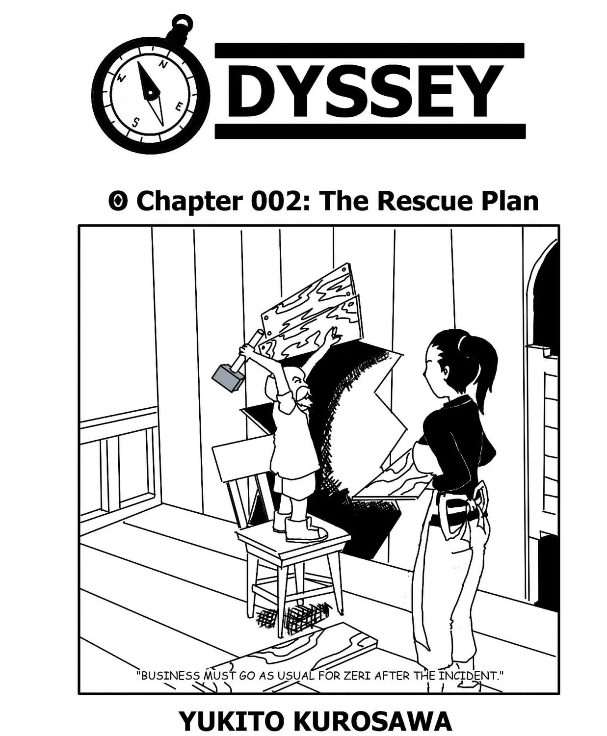 Odyssey (Yukito Kurosawa) Chapter 2 page 3 - 