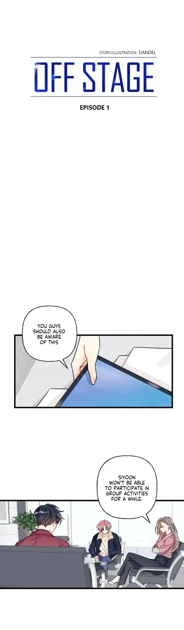 Read Off Stage chapter 1 image 16 on Lezhin