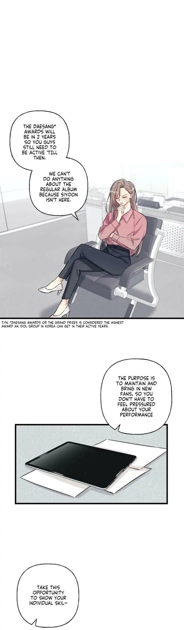 Read Off Stage chapter 1 image 22 on Lezhin