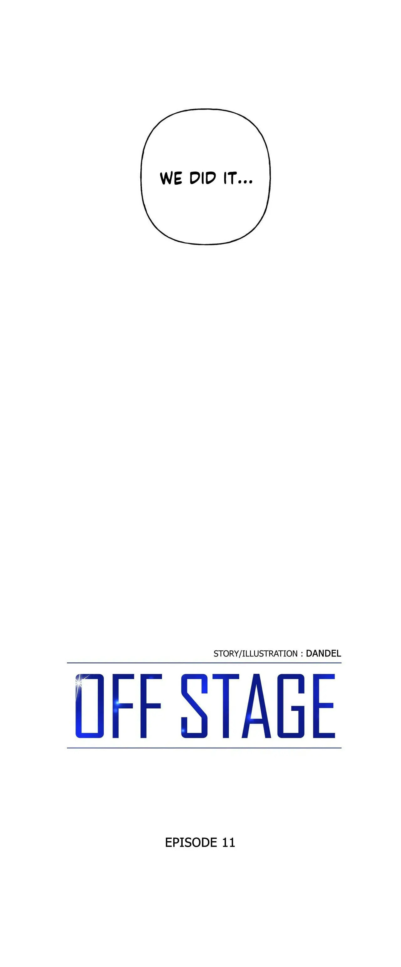 Read Off Stage chapter 11 image 14 on Lezhin