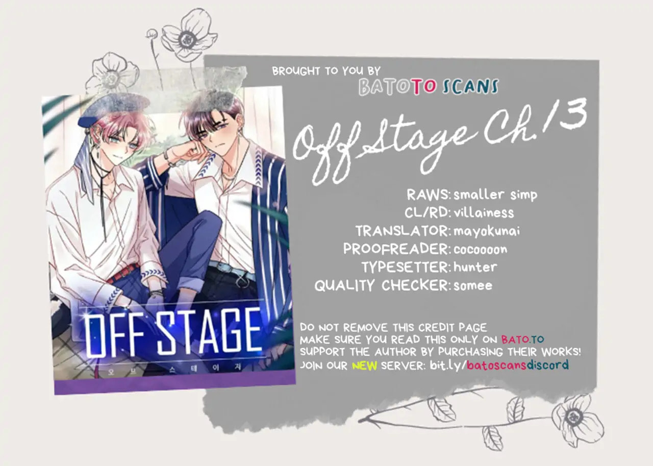 Read Off Stage chapter 13 image 1 on Lezhin