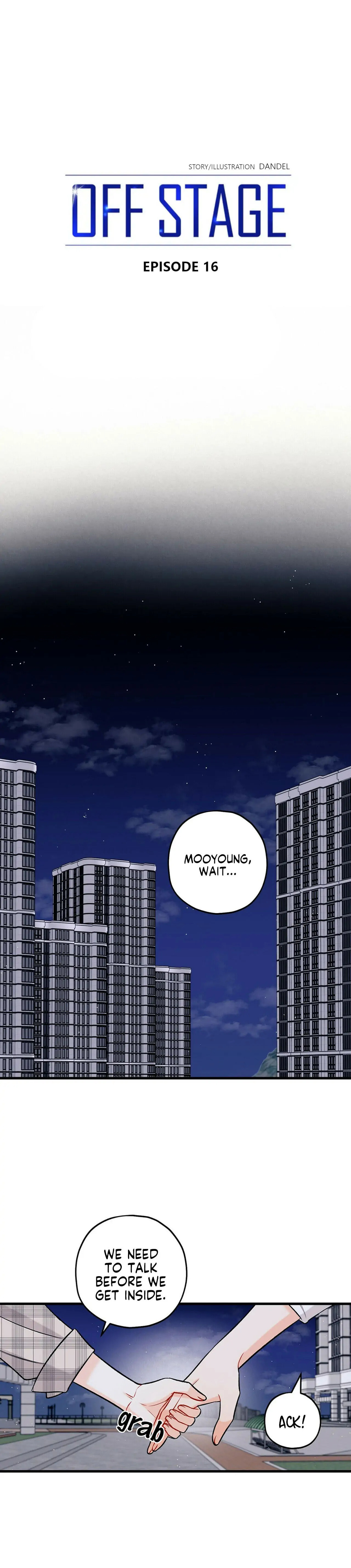 Read Off Stage chapter 16 image 9 on Lezhin