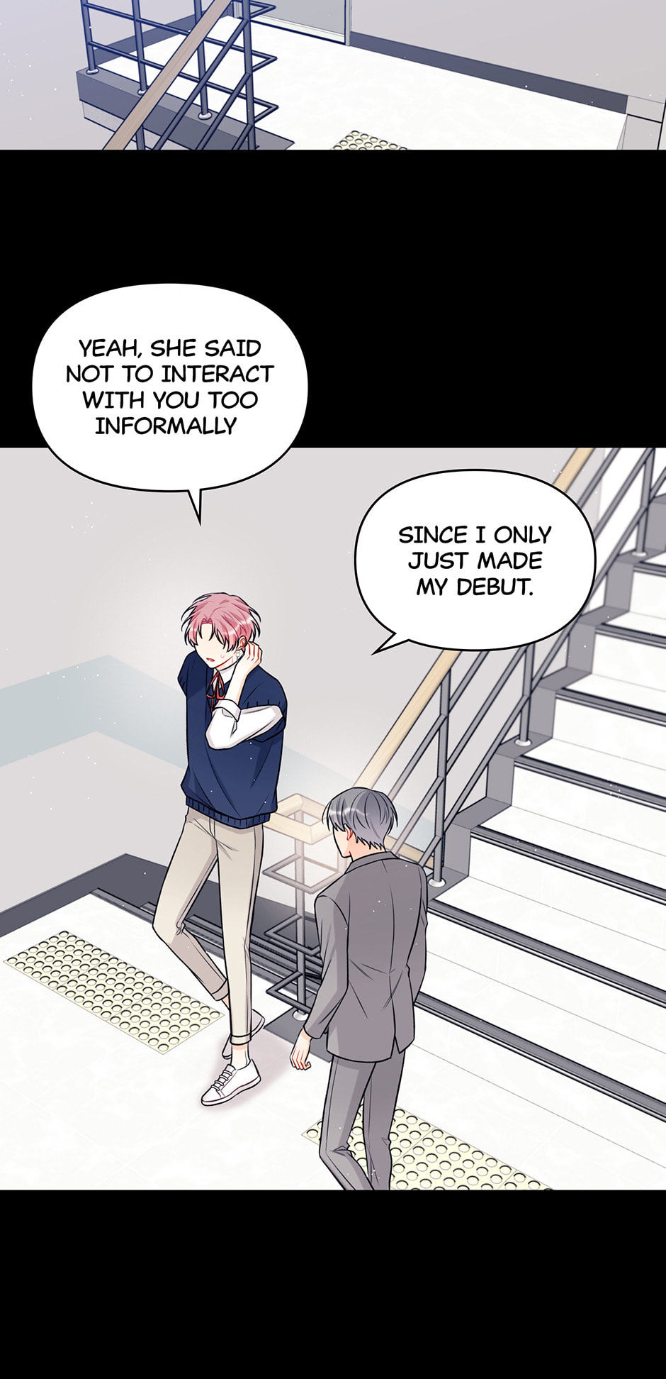 Read Off Stage chapter 21 image 3 on Lezhin