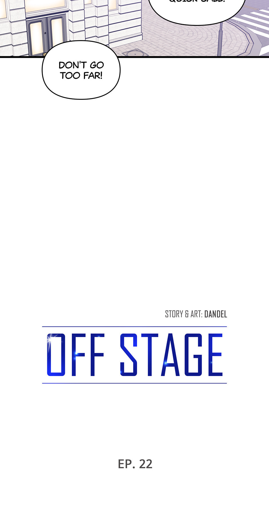 Read Off Stage chapter 22 image 7 on Lezhin