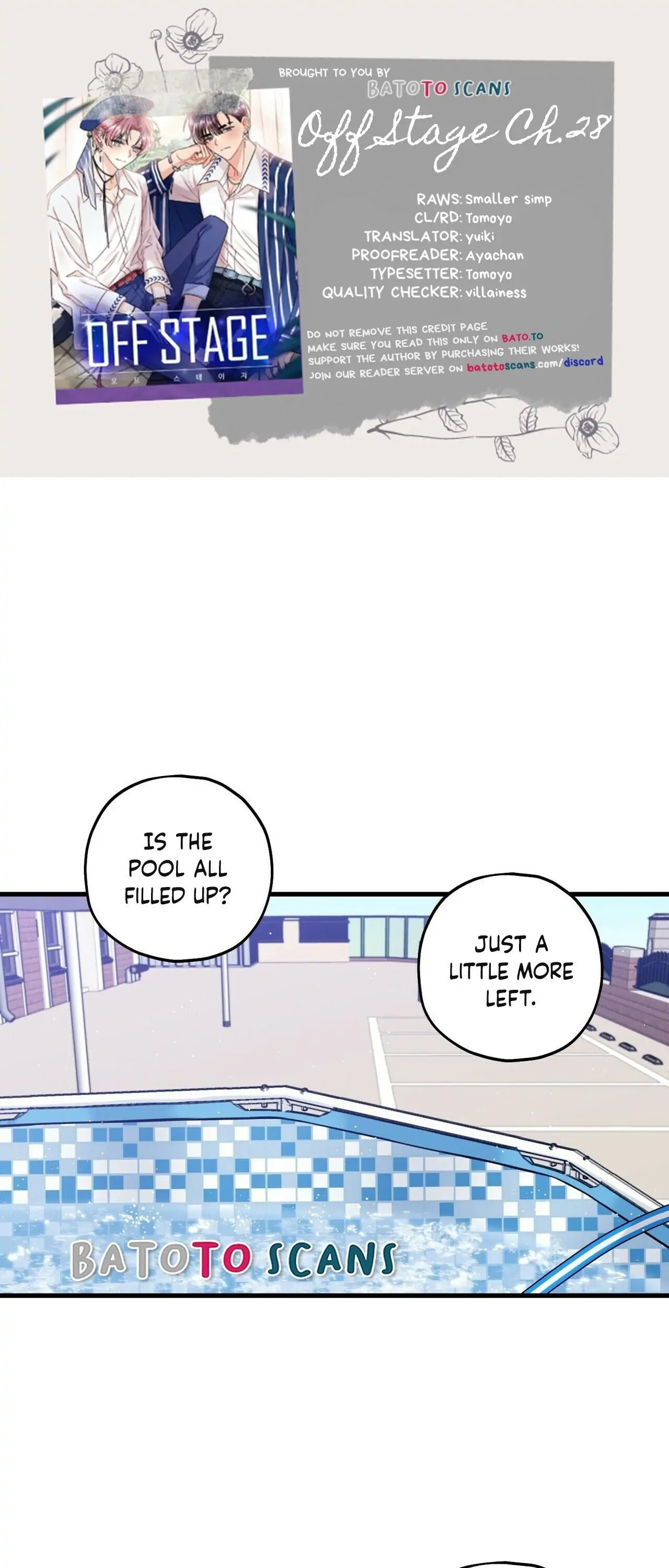 Read Off Stage chapter 28 image 1 on Lezhin