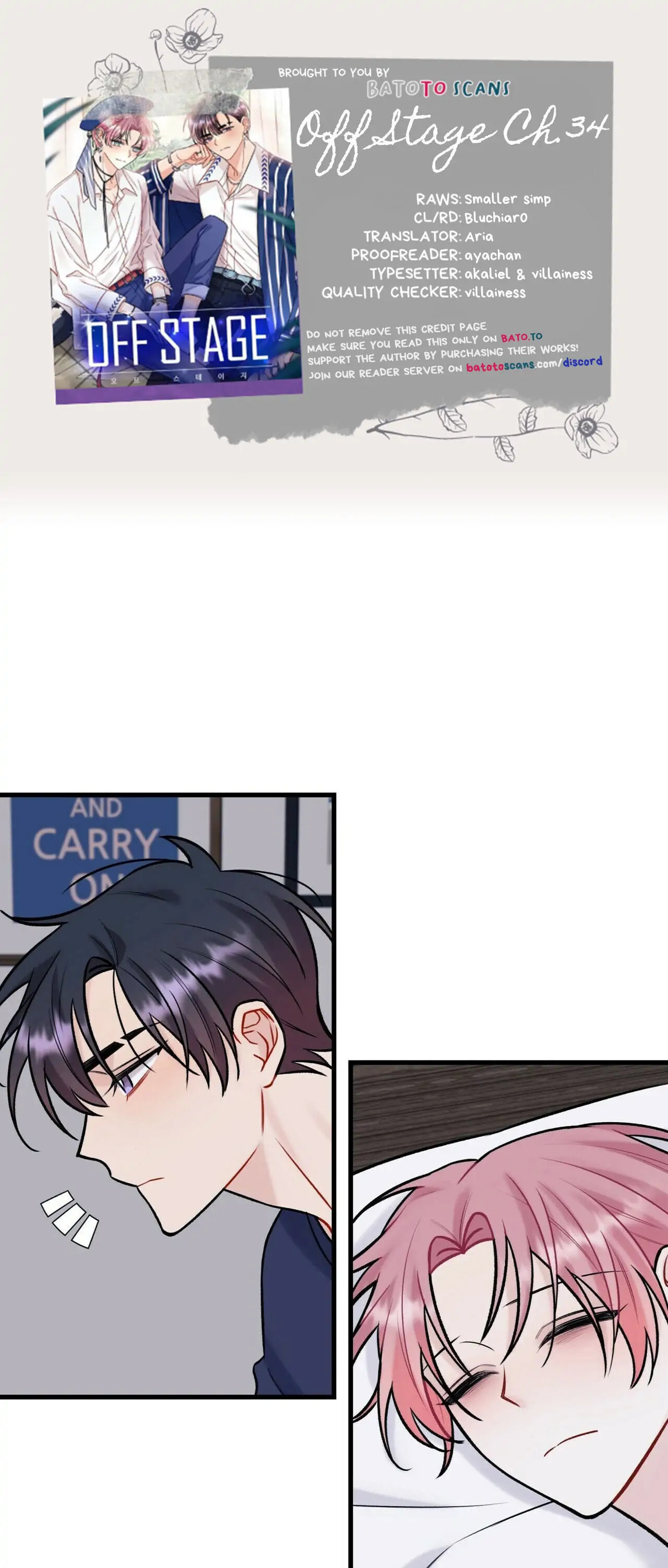 Read Off Stage chapter 34 image 2 on Lezhin