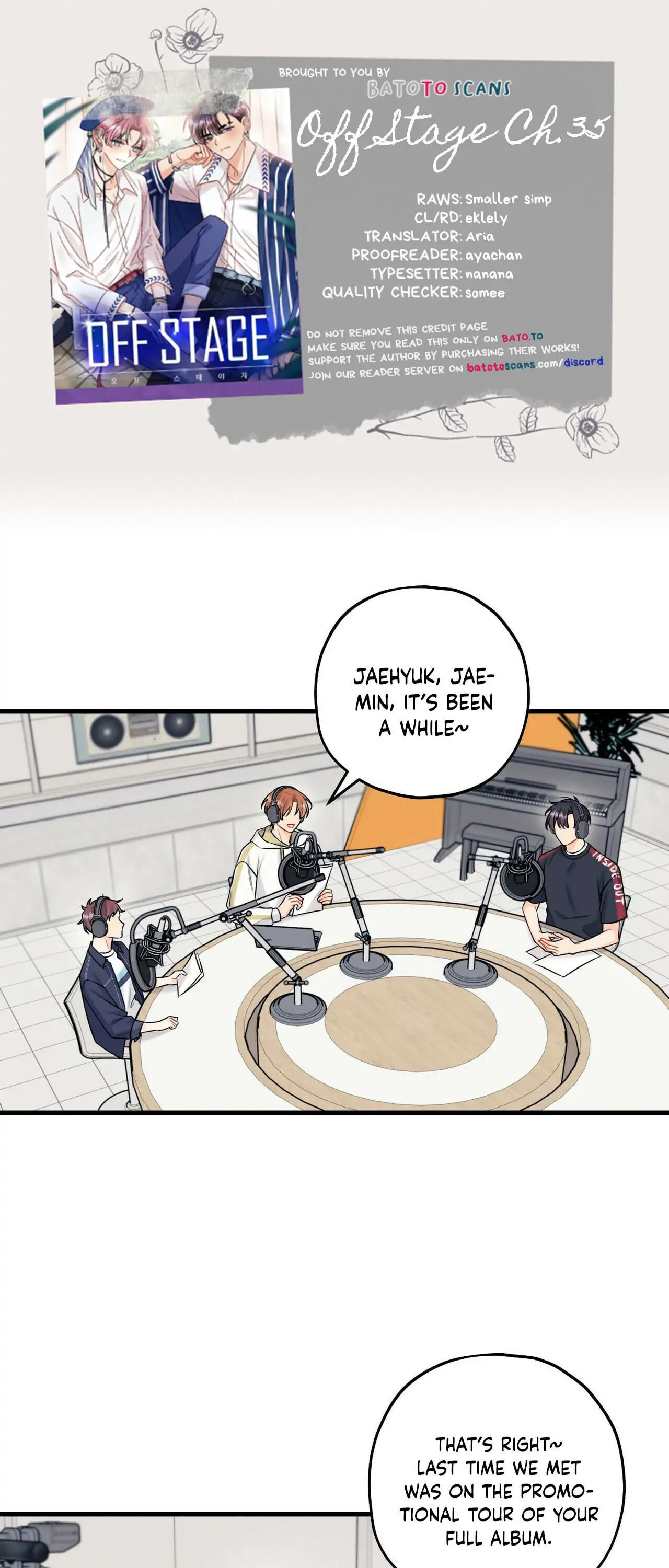 Read Off Stage chapter 35 image 2 on Lezhin