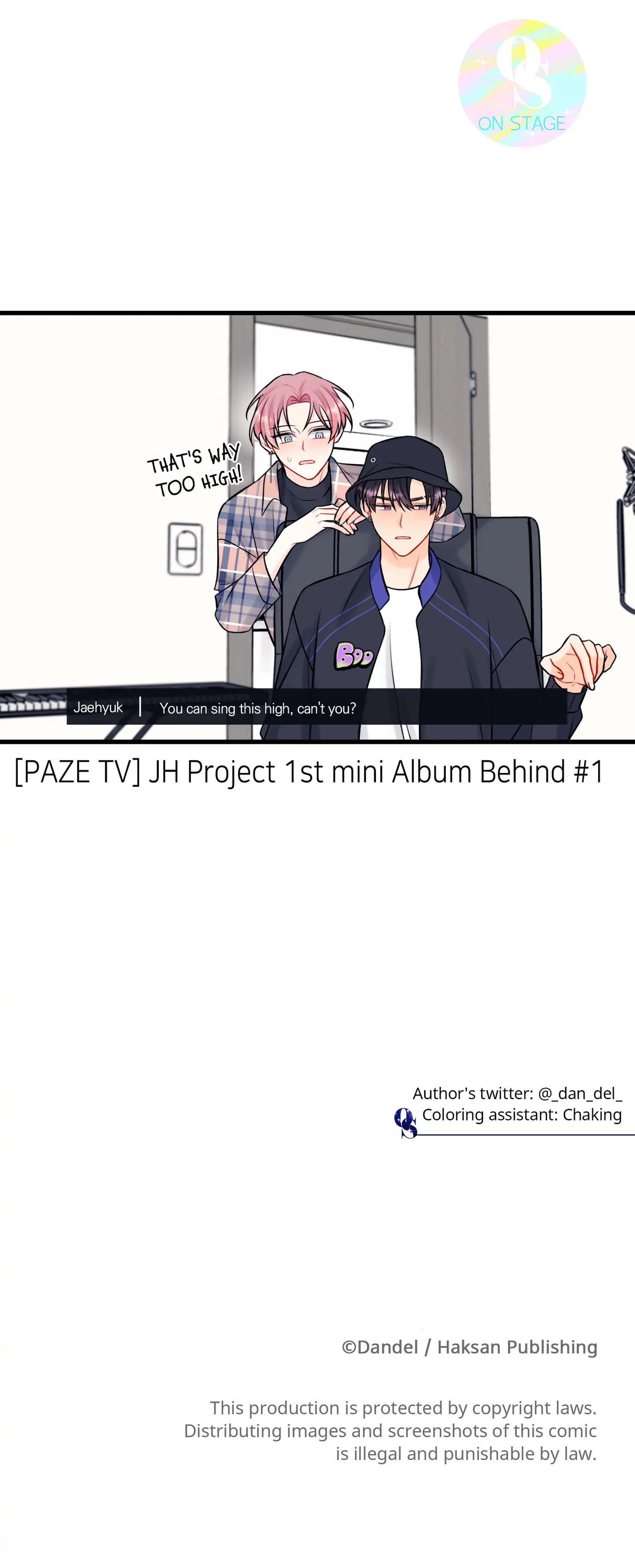 Read Off Stage chapter 38 image 20 on Lezhin