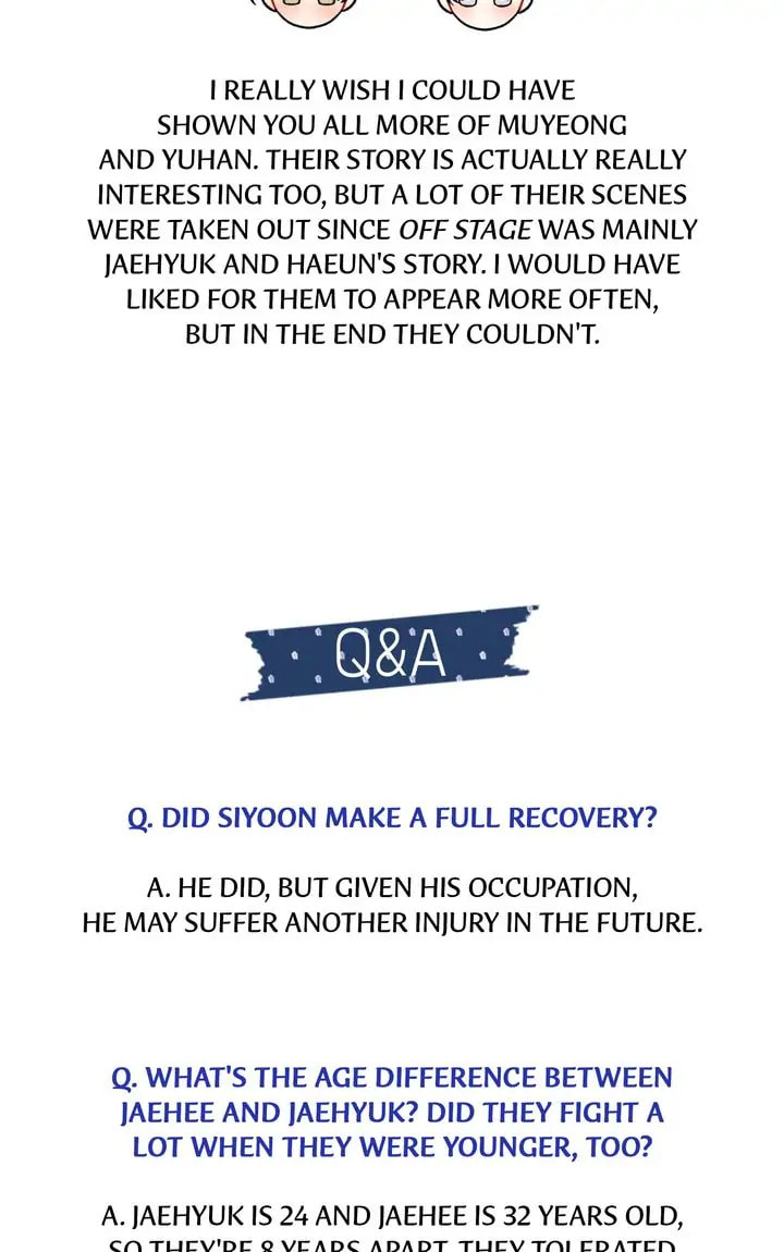 Read Off Stage chapter 58.2 image 2 on Lezhin