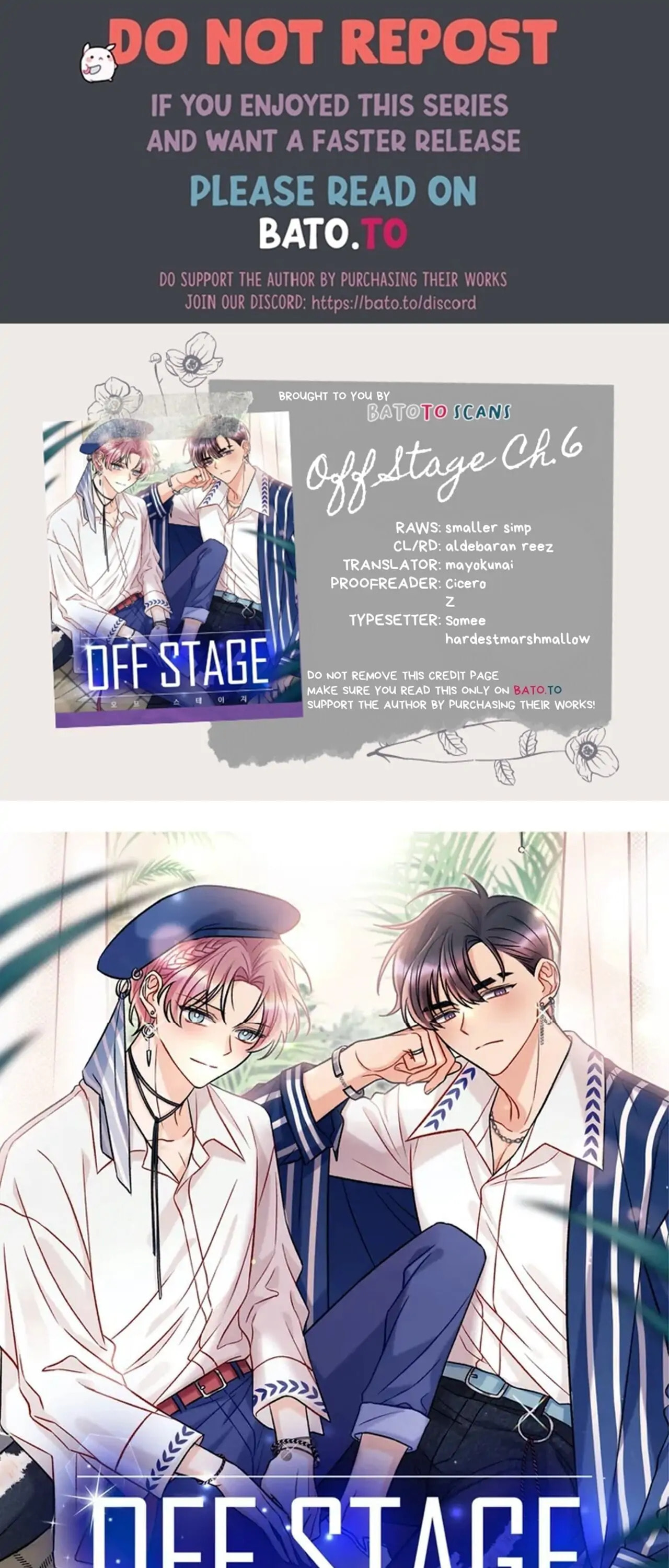 Read Off Stage chapter 6 image 0 on Lezhin