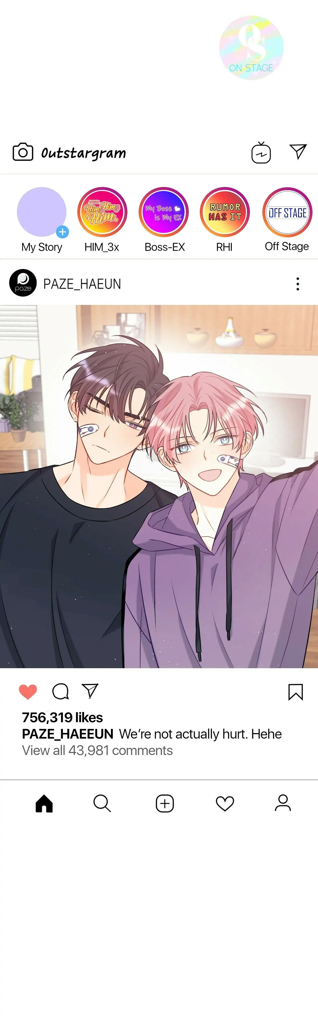 Read Off Stage chapter 8 image 30 on Lezhin