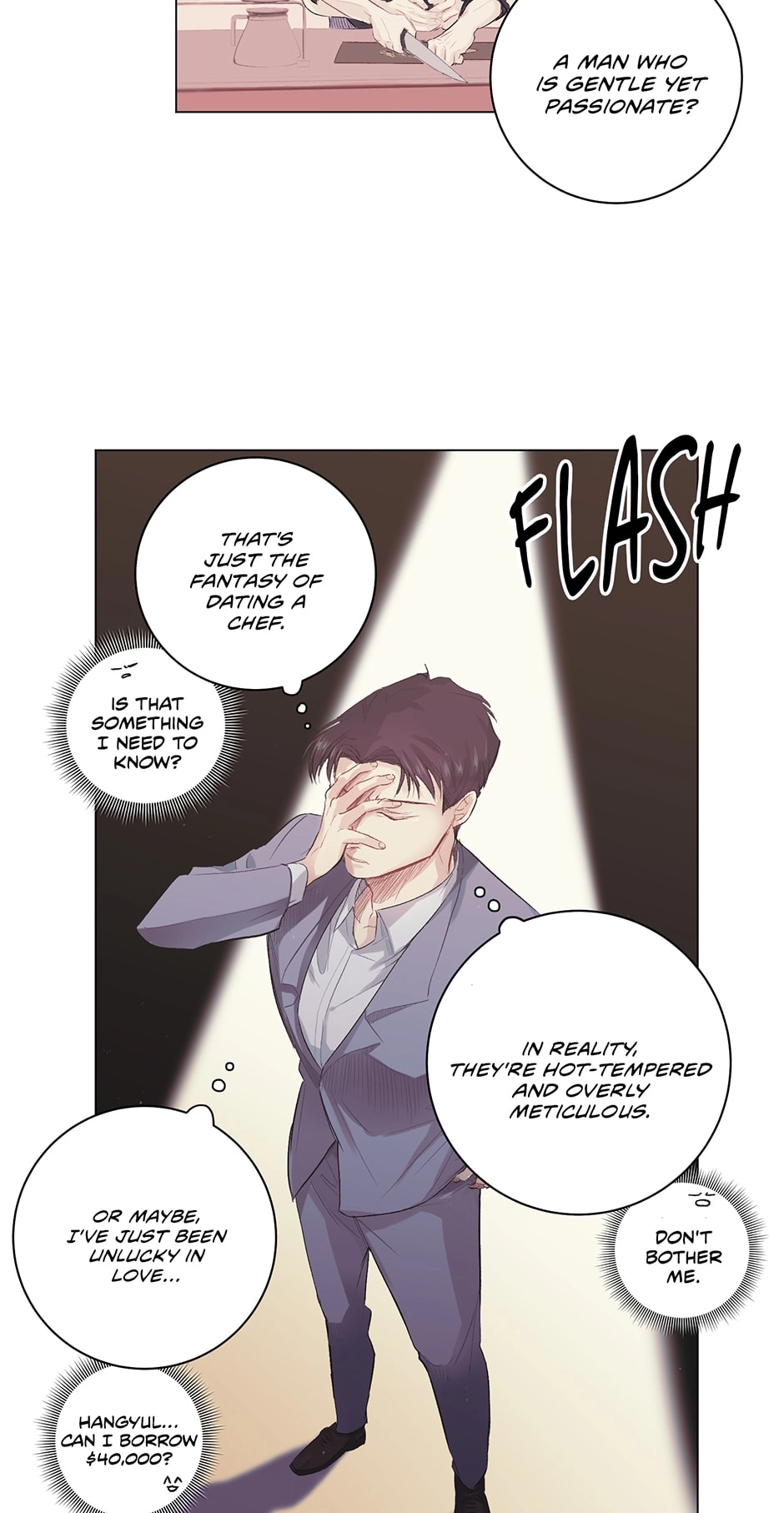 Read Off The Plate chapter 1 image 21 on Lezhin