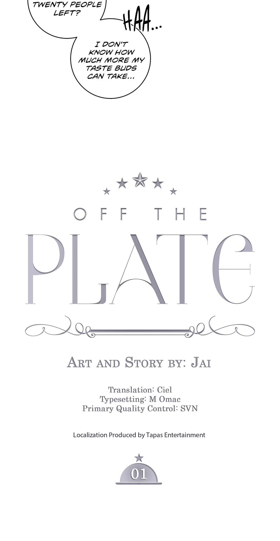 Read Off The Plate chapter 1 image 5 on Lezhin