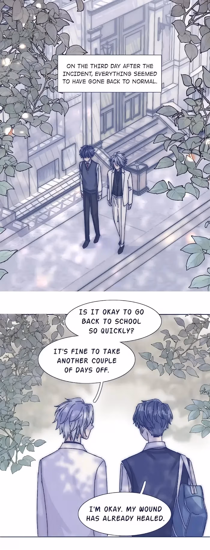 Read Offering My Neck To You chapter 23 image 2 on Lezhin