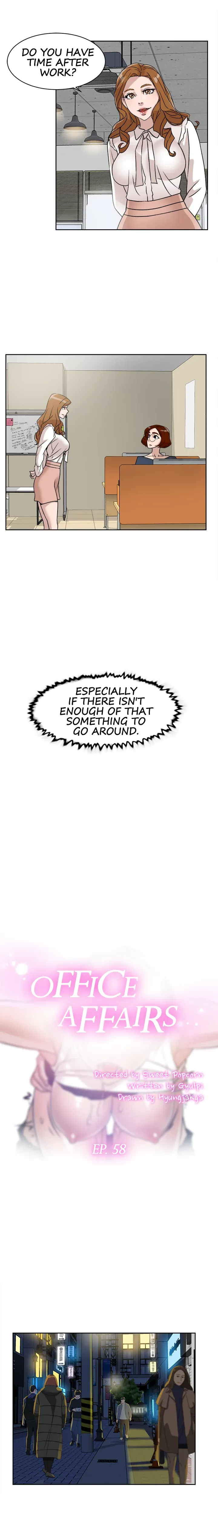 Read Office Affairs chapter 58 image 1 on Lezhin