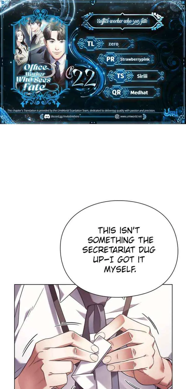 Office Worker Who Sees Fate Chapter 22 page 2 - 