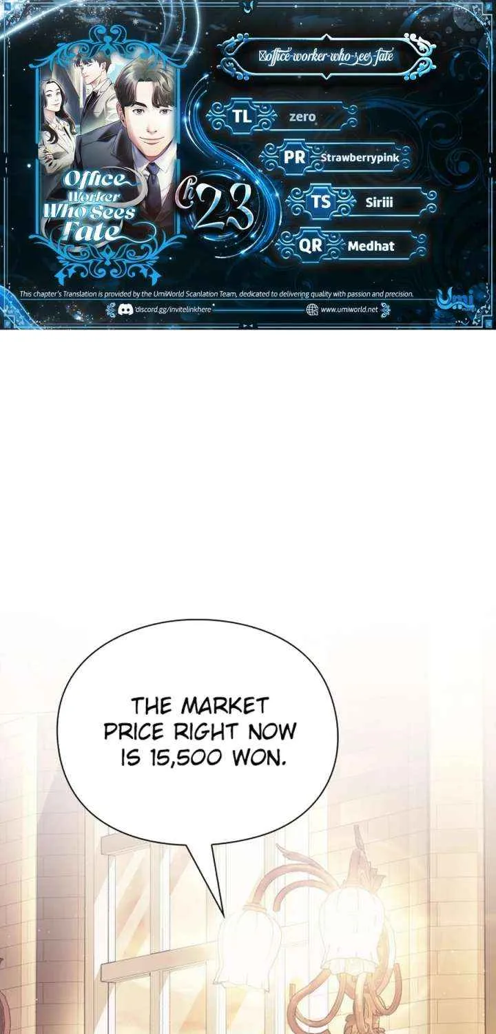 Office Worker Who Sees Fate Chapter 23 page 2 - 