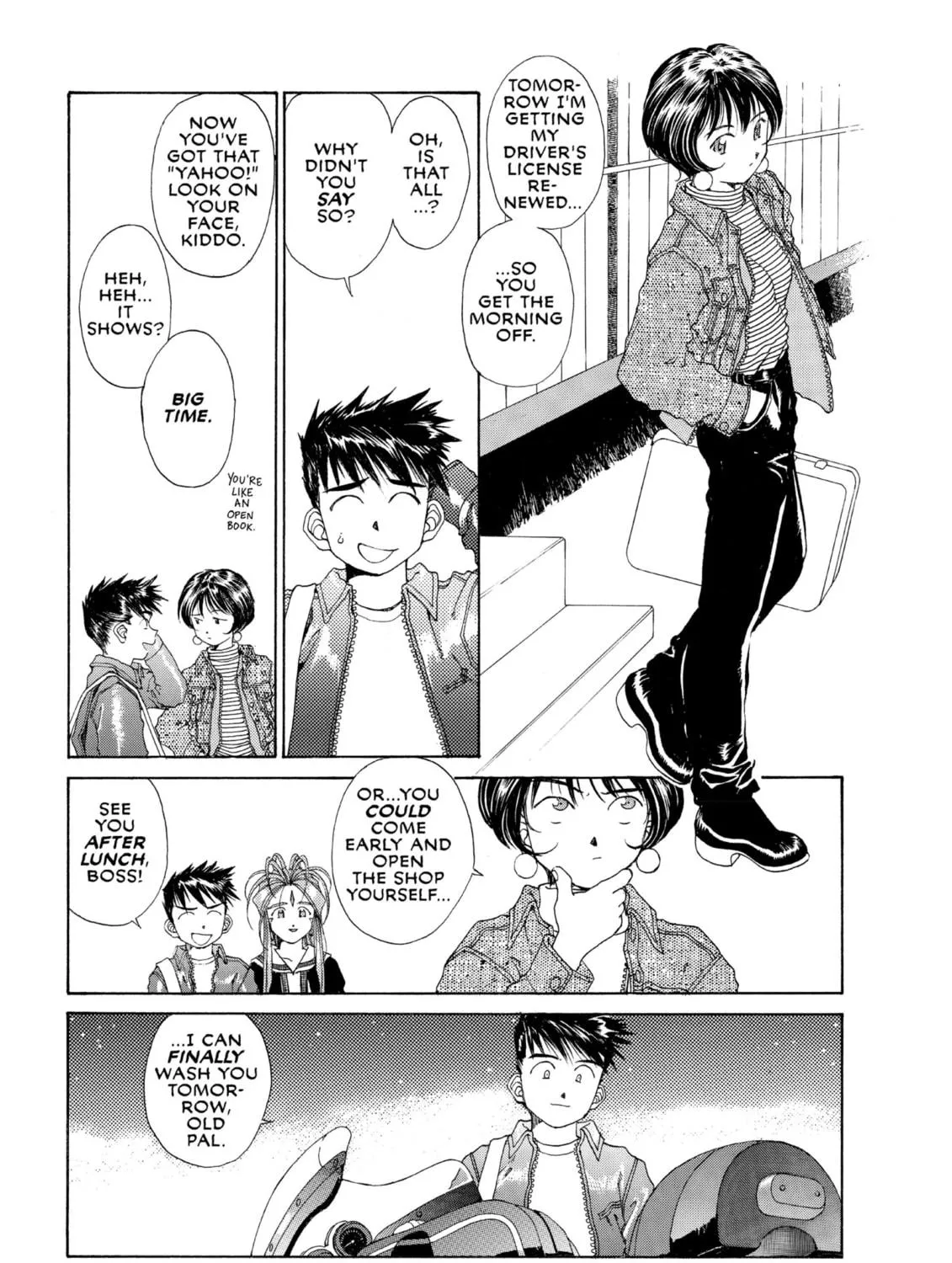 Oh! My Goddess Chapter 105 page 5 - 