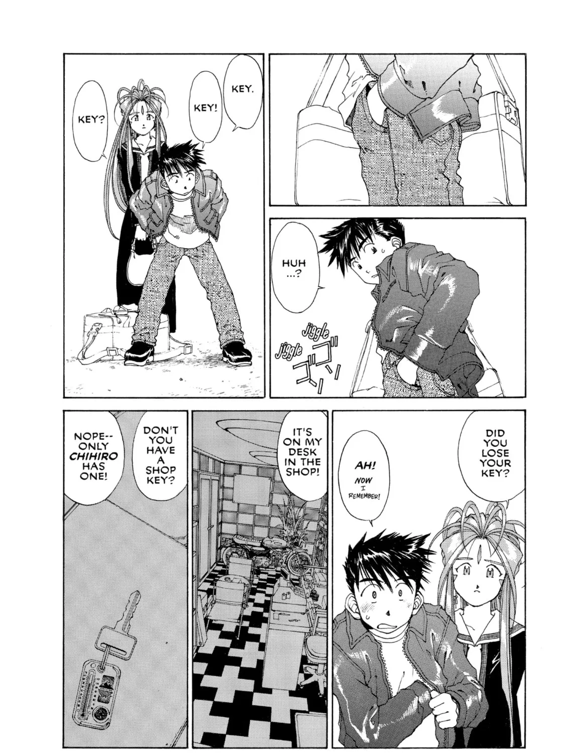 Oh! My Goddess Chapter 105 page 7 - 