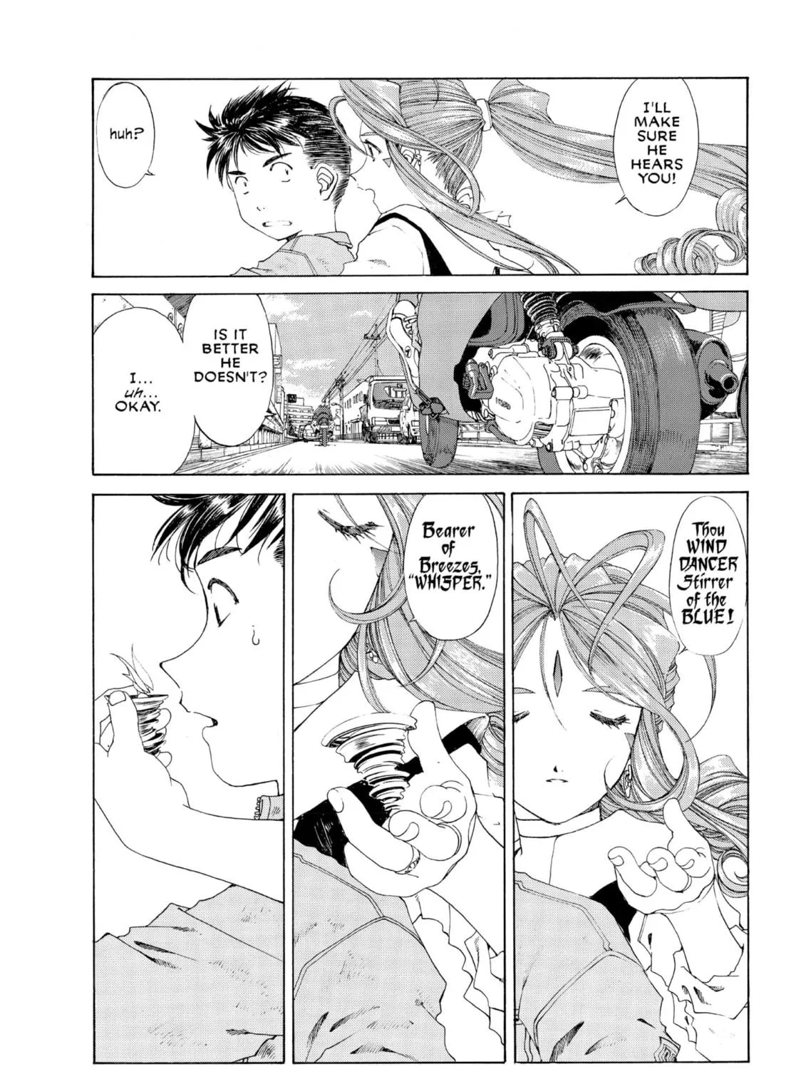 Oh! My Goddess Chapter 143 page 35 - 
