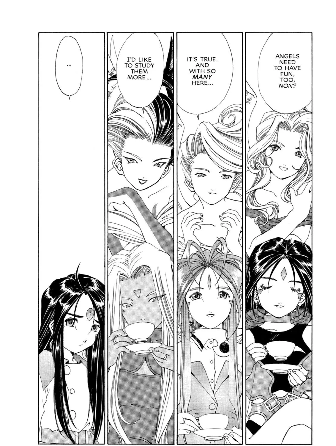 Oh! My Goddess Chapter 155 page 11 - 