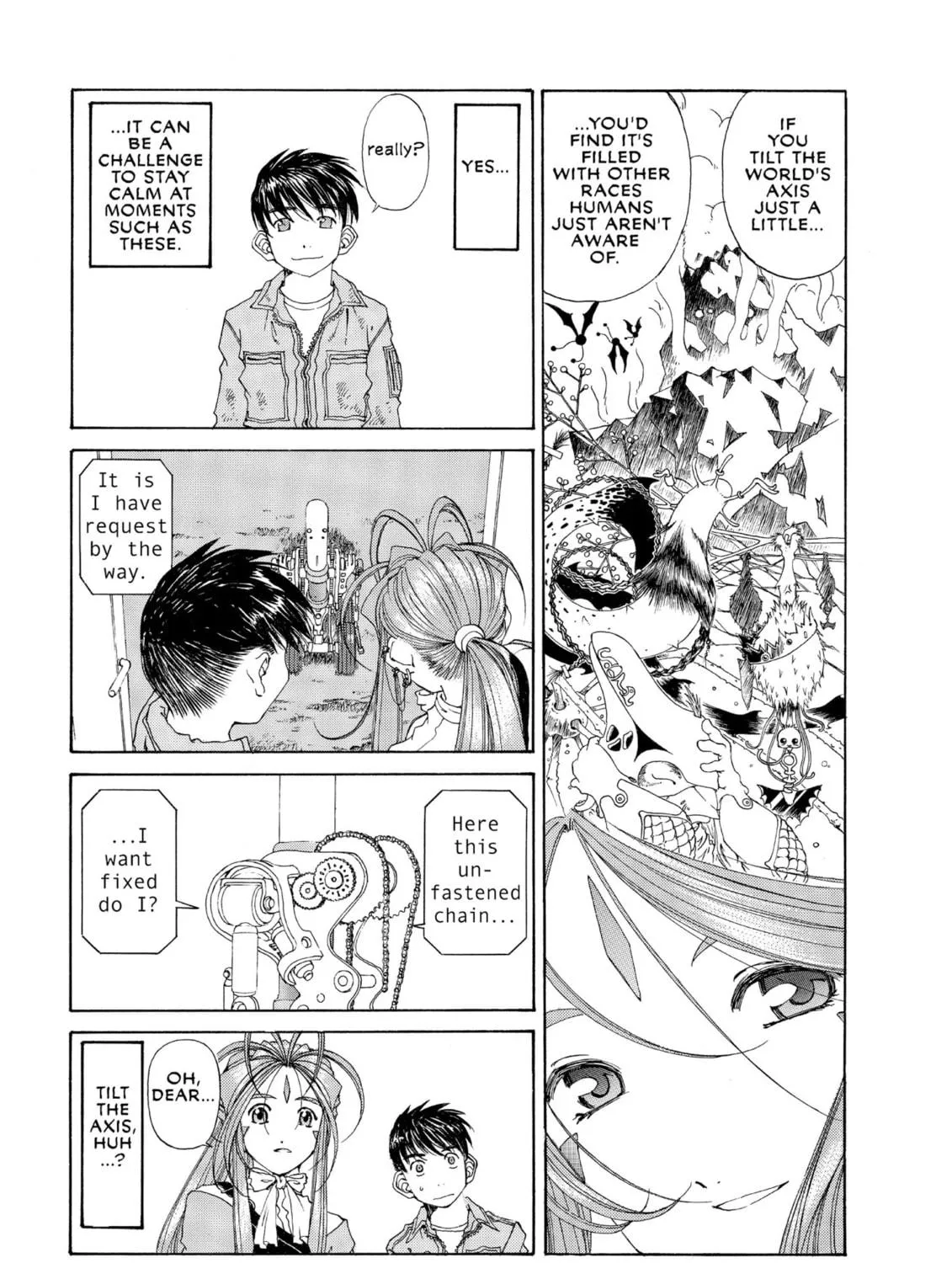 Oh! My Goddess Chapter 174 page 17 - 