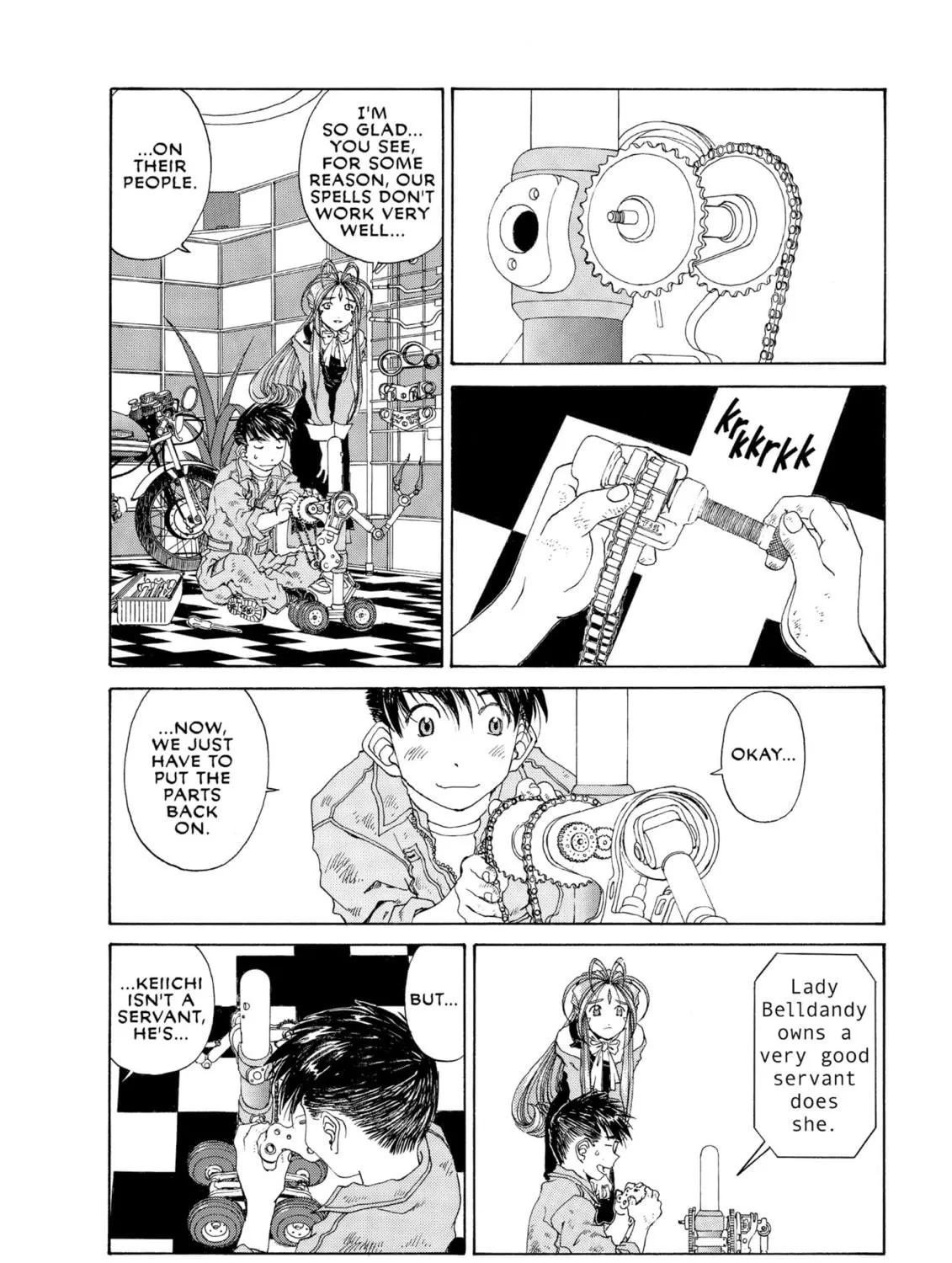 Oh! My Goddess Chapter 174 page 23 - 
