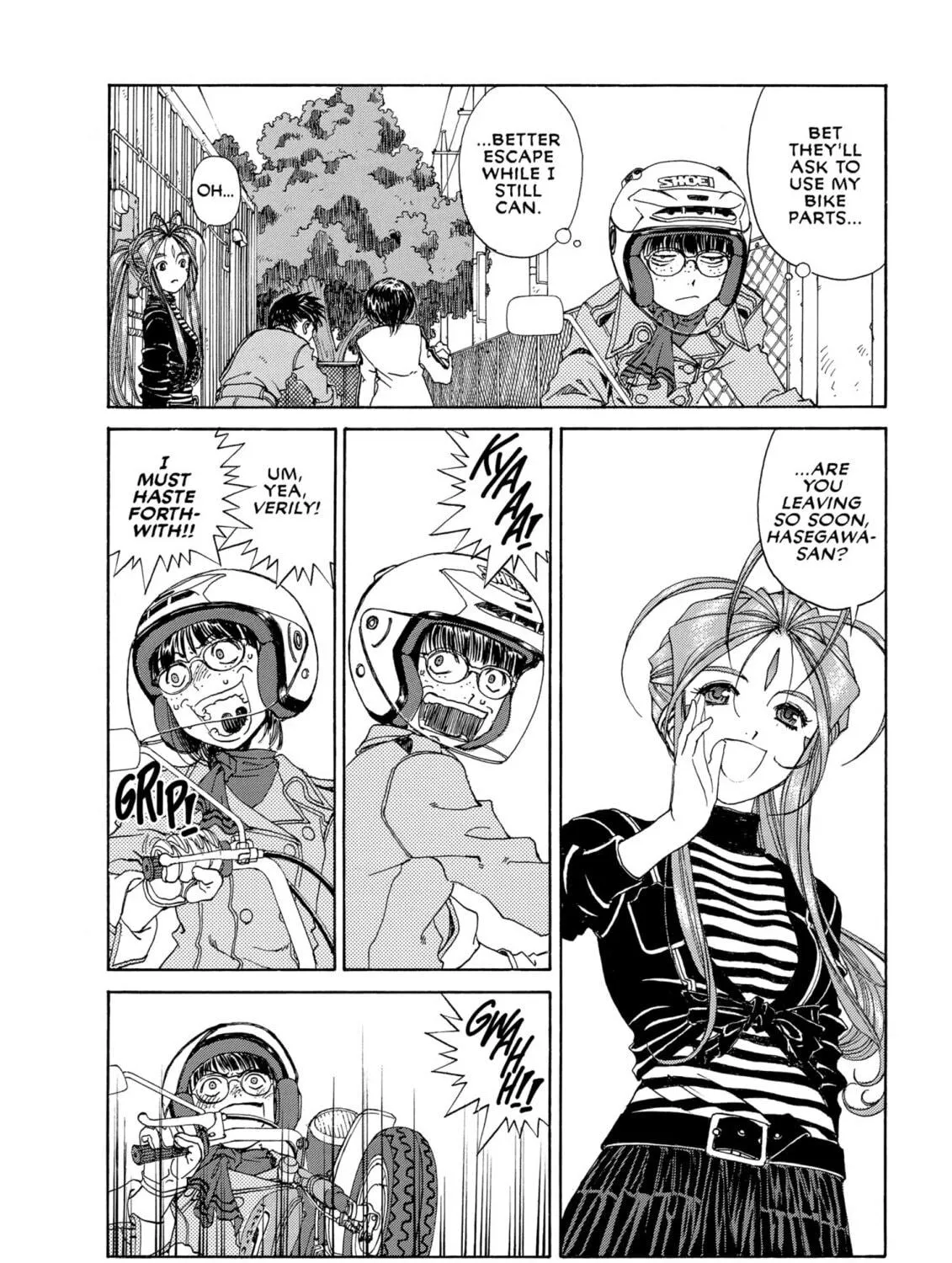 Oh! My Goddess Chapter 214 page 35 - 
