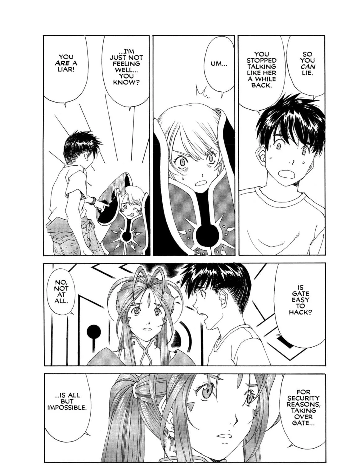 Oh! My Goddess Chapter 294 page 35 - 